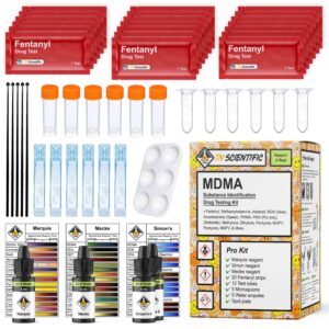 Pro MDMA Test Kit (+20 Fentanyl Strips)